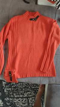 Sweter pomarańczowy XL