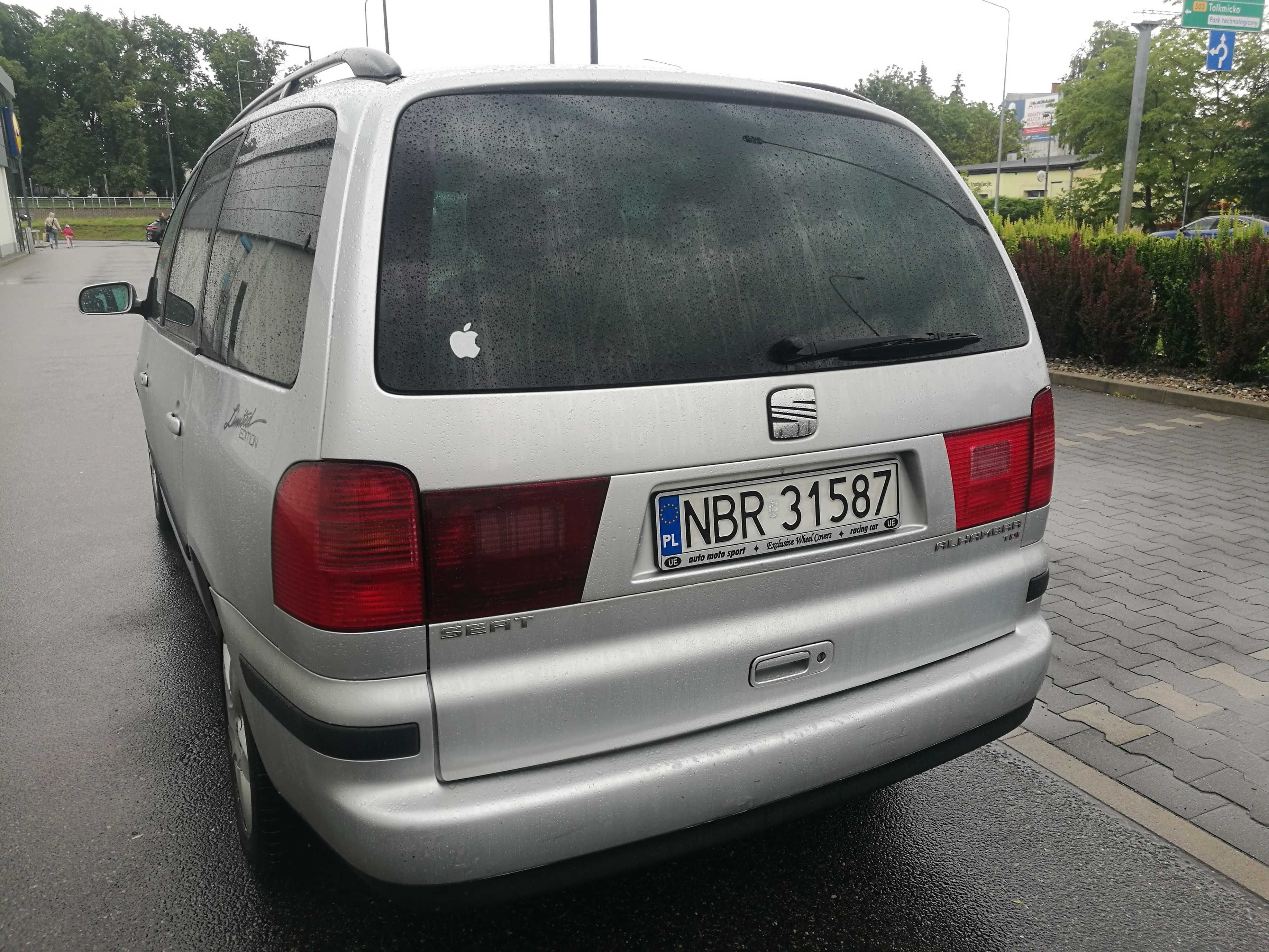 7 osobowy Bogata wersja ALHAMBRA rok 2005 lift. poj 1.9tdi-130k. 6bieg