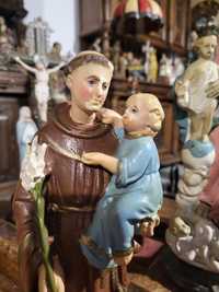 Święty Antoni gipsowa figurka