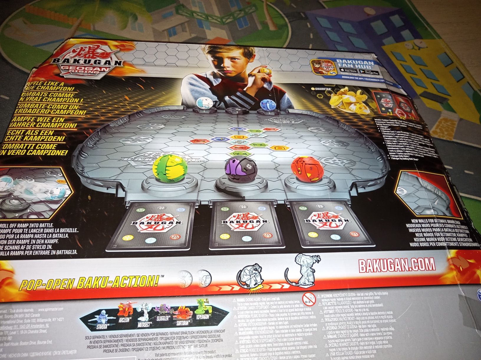 Plansza do gry Bakugan Battle Matrix Arena