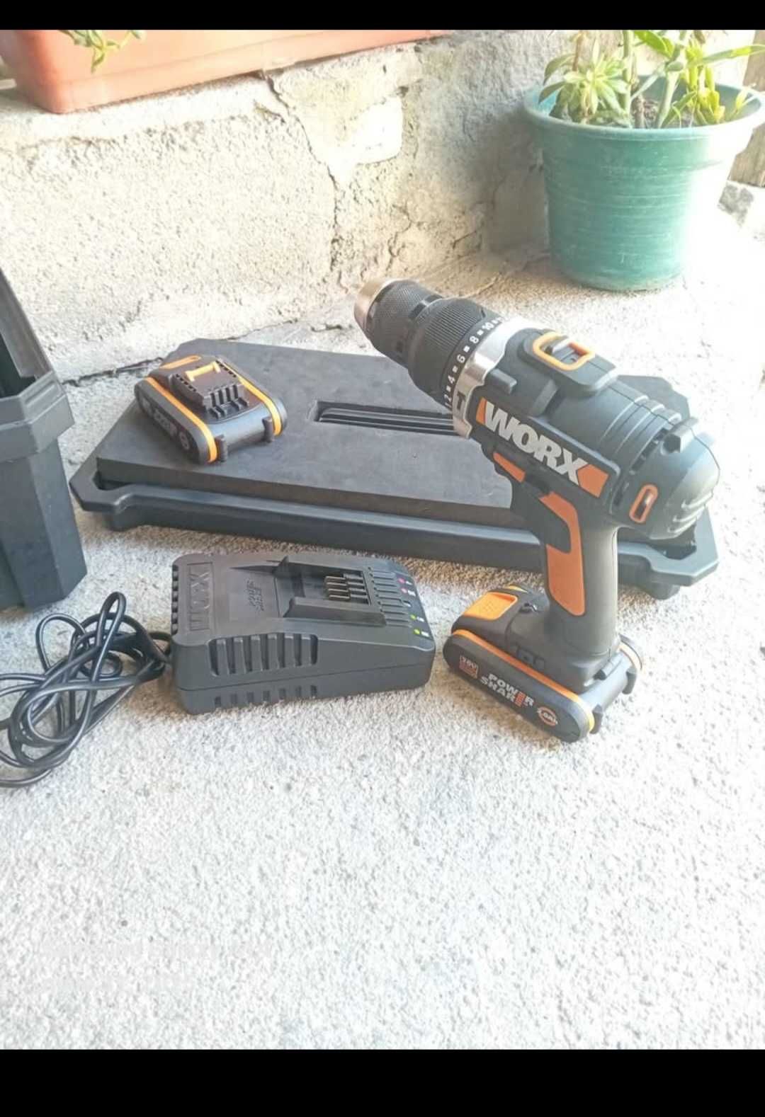 Berbequim Worx/2 baterias 20V