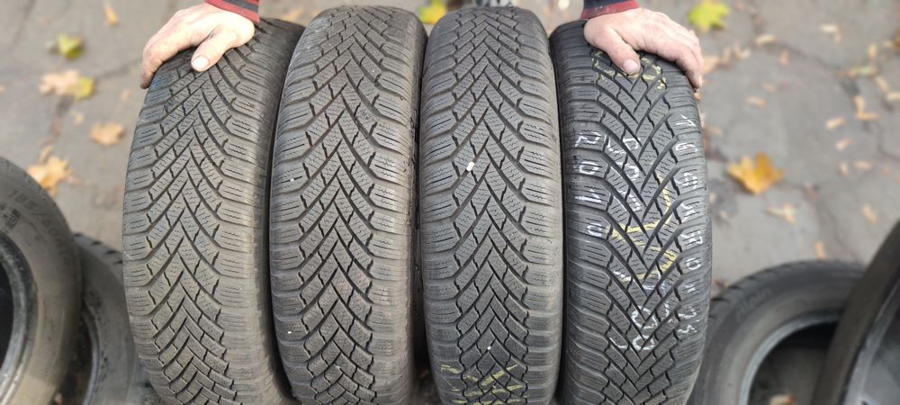 opony zima 165x70x14 CONTINENTAL 4szt ładne 500zł 2019r