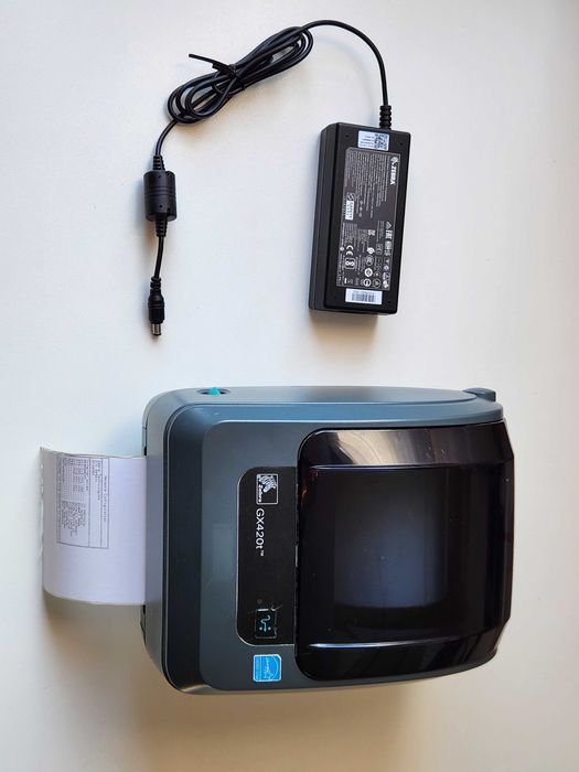 Zebra GX420t  термотрансферний принтер етикеток/наклейок з LAN/USB