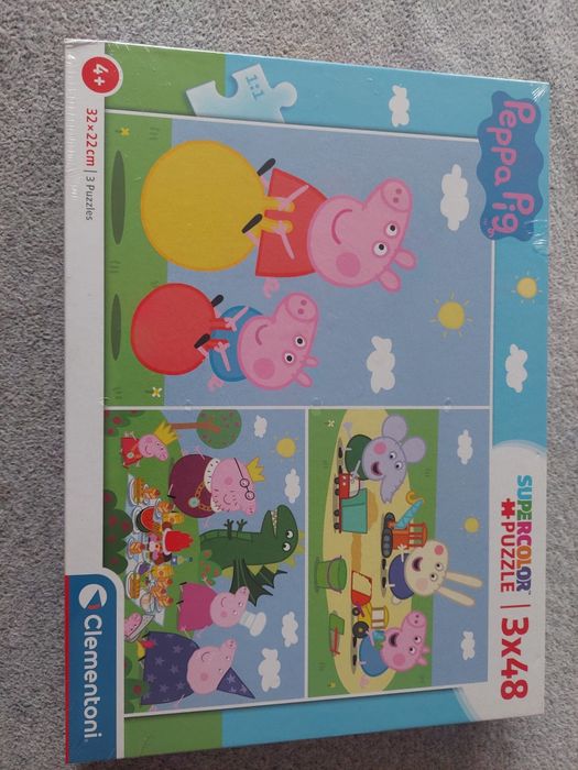 Nowe puzzle Peppa Pig 4+