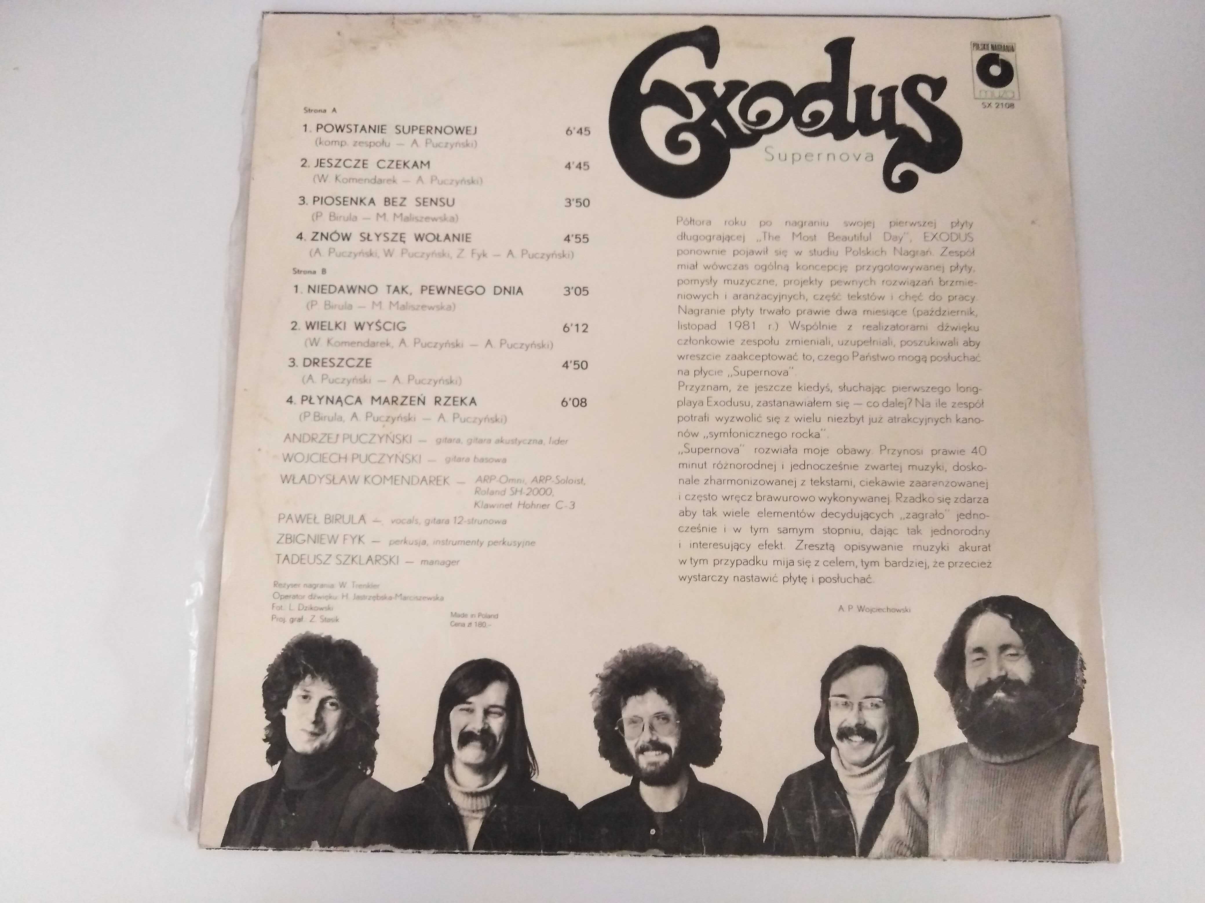 Exodus - Supernova LP