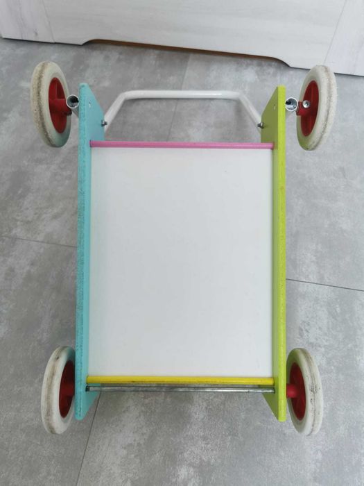 Micki chodzik wózek pchacz drewniany dla dziecka