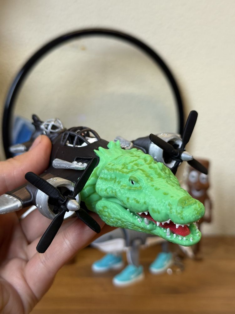 Бомбардиро Крокодило фігурка, іграшка, bombardiro crocodilo
