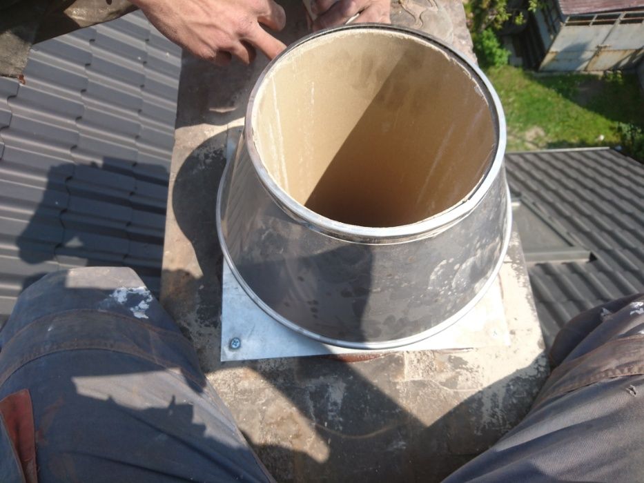 Wkład kominowy kwasoodporny , ceramiczny frezowanie kominów Schiedel