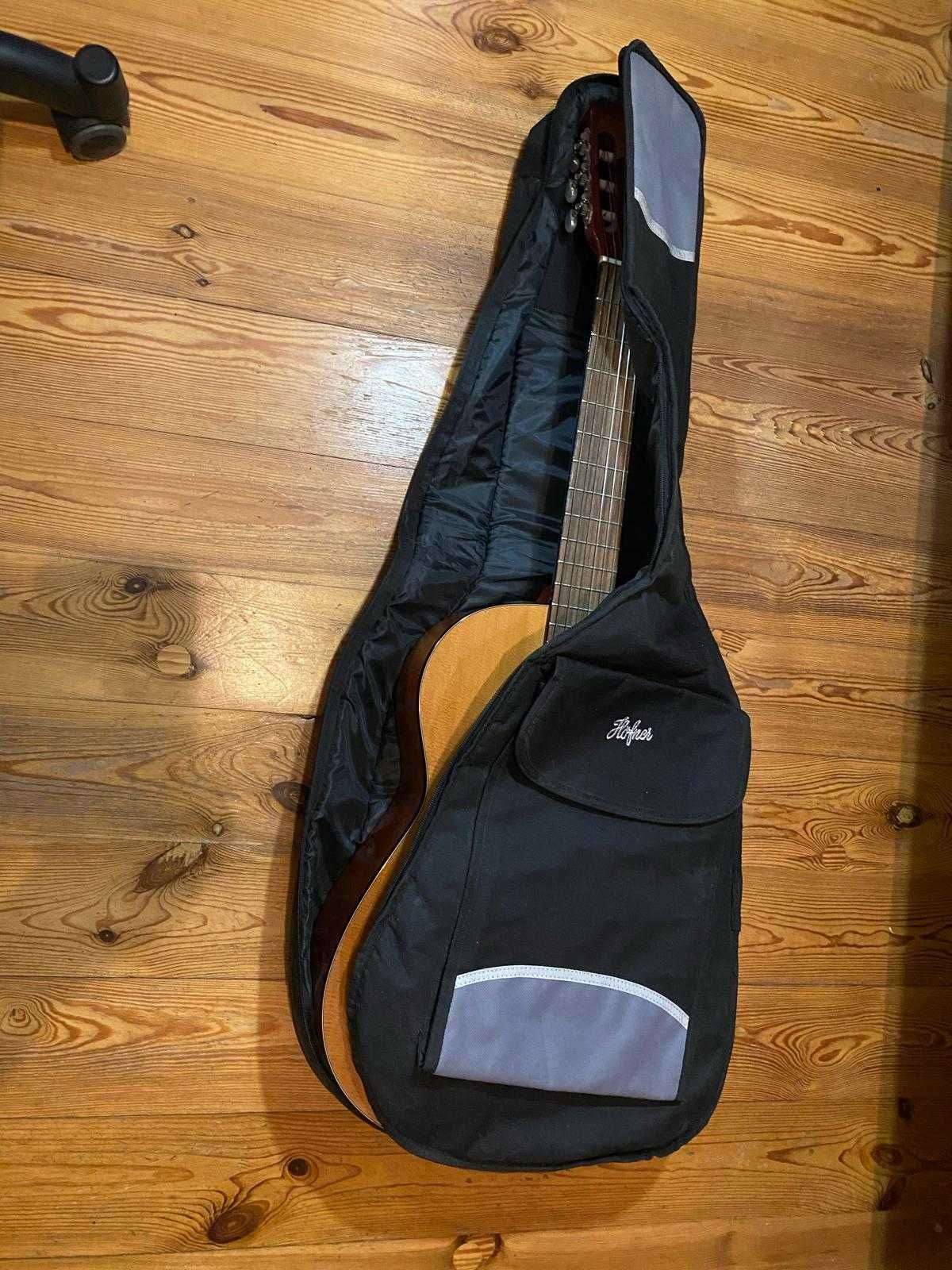 Gitara klasyczna Hofner HC206-4/4 + torba transportowa + uchwyt