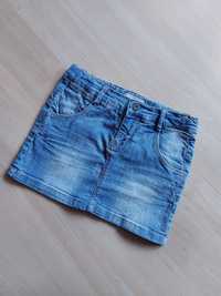 Spódniczka jeansowa dziewczynka mini, firmy Name it, rozm 116, 6 lat