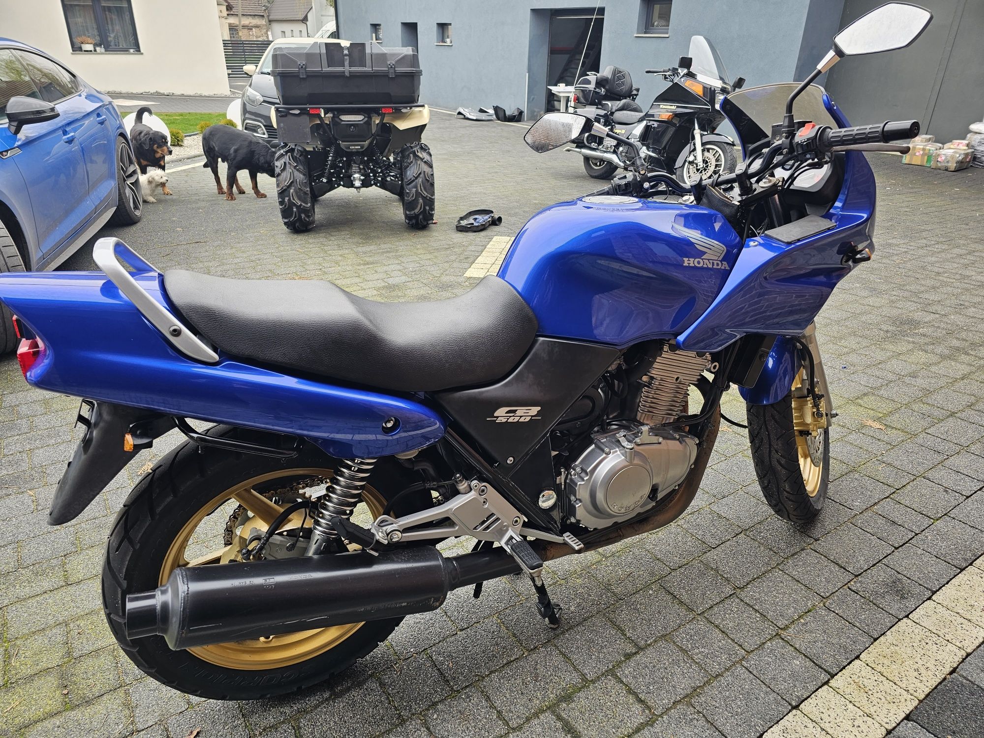 Honda cb 500 części silnik lagi felga