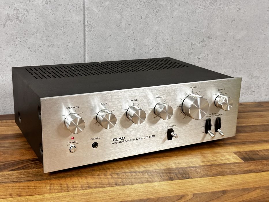 Teac AS-M30 - wzmacniacz stereo klasa A vintage