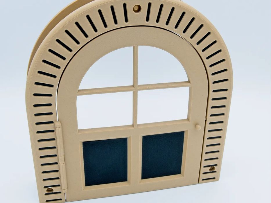 Portinhola para Gatos 'Print-in-place' para Portas