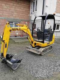 Minikoparka JCB 8014 serwisowania 1200 mtg