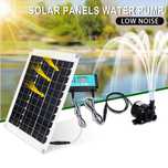 bomba de água solar   controlador   aquário, dc 12v, 50w, 350l/h