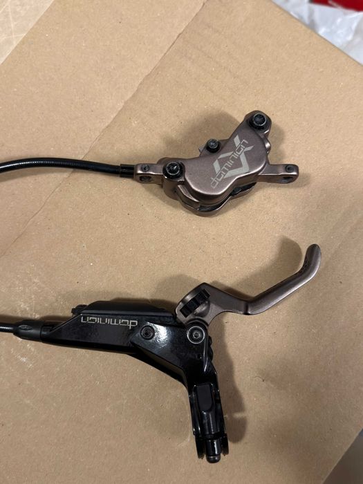 Hamulce hydrauliczne Hayes Dominion A4 komplet, przód i tył