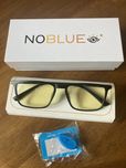 Okulary do komputera NOBLUE blokujące światło niebieskie jak nowe