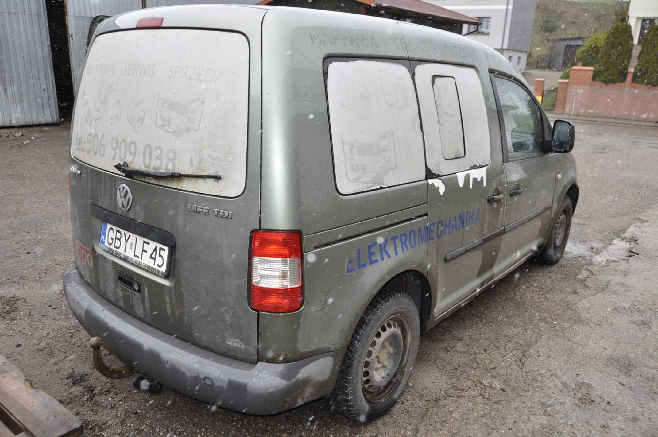 VW Caddy life tdi klima zarej