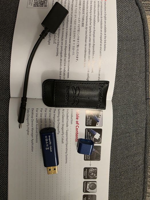 Audioquest Dragonfly Cobalt DAC. Wzmacniacz słuchawkowy.