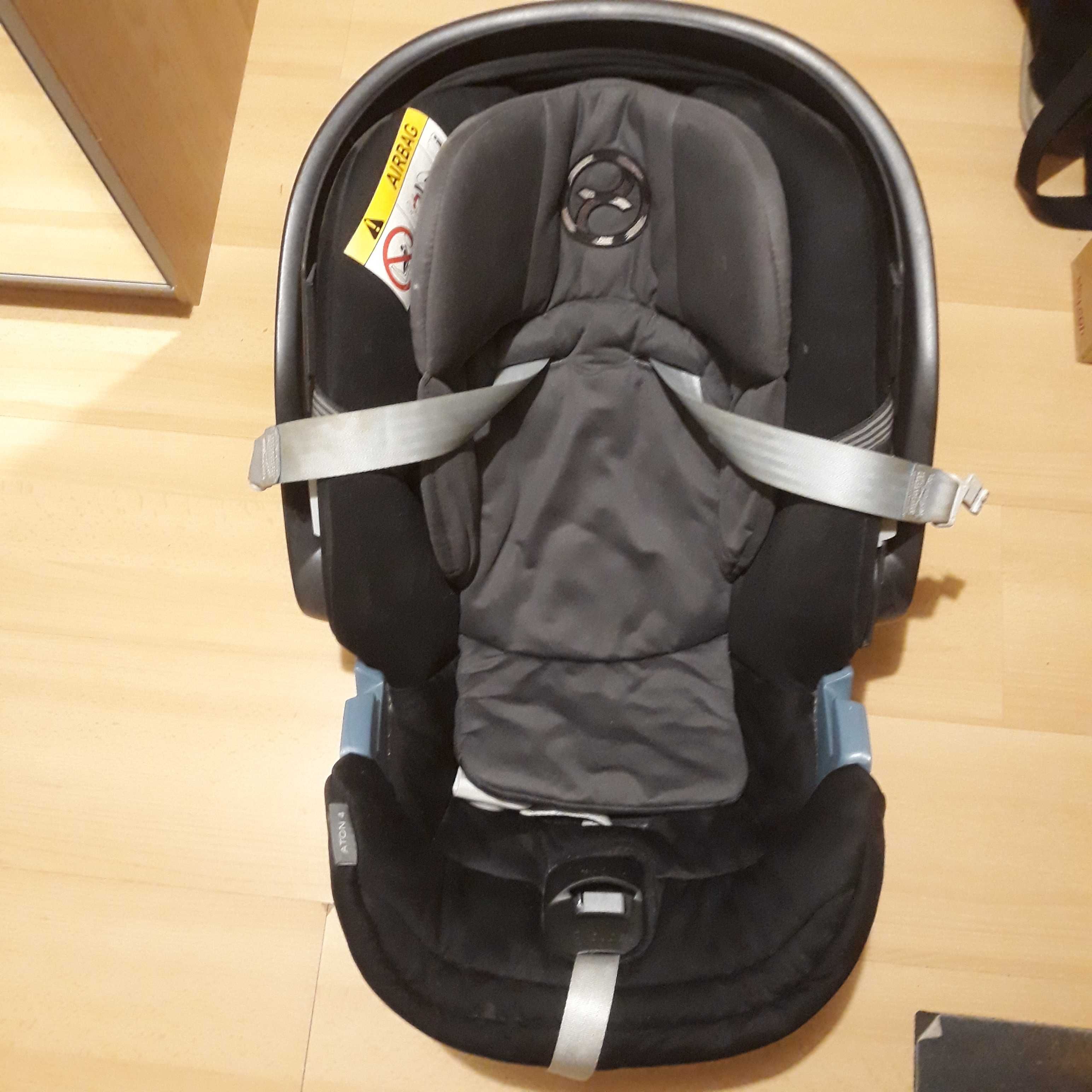 Fotelik samochodowy Cybex Aton 4 (0-13 kg).