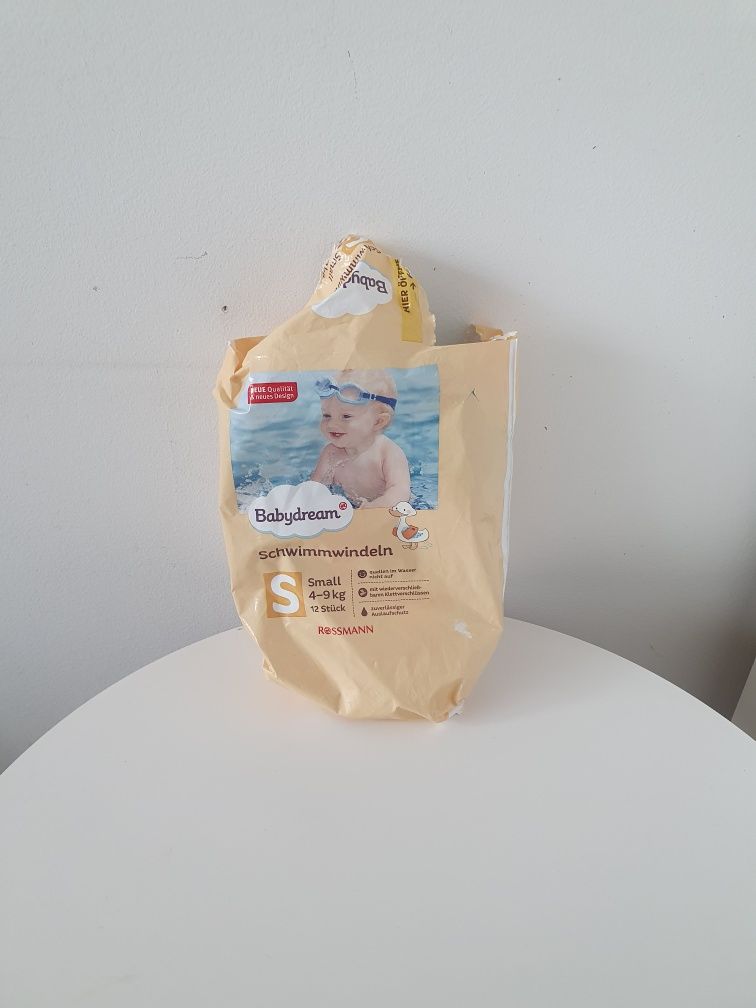 Pieluszki do Pływania BabyDream 4-9kg 4 sztuki. Pieluchy do wody.