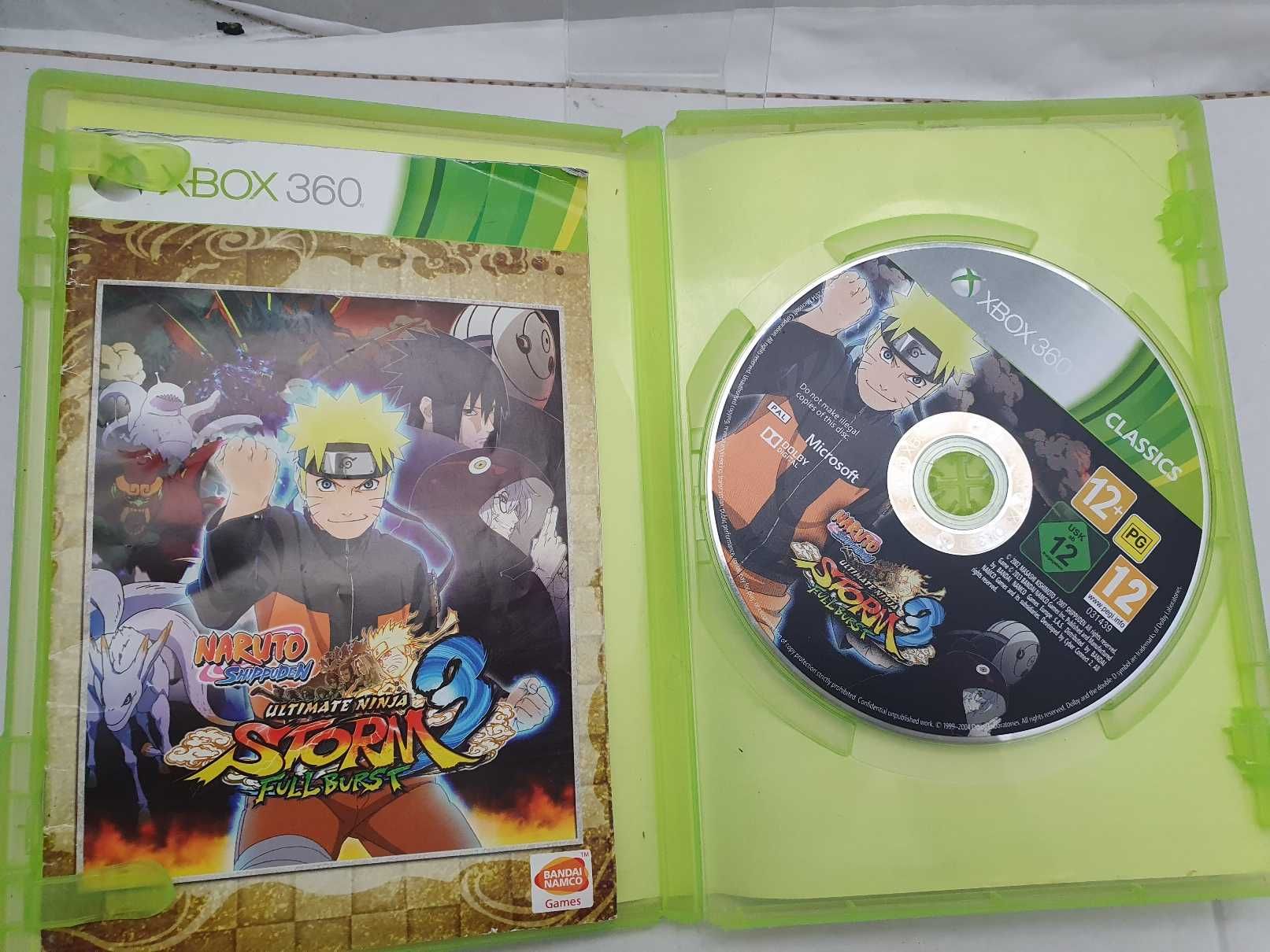 Naruto Ultimate Ninja Storm 3 Full Burst Xbox 360
