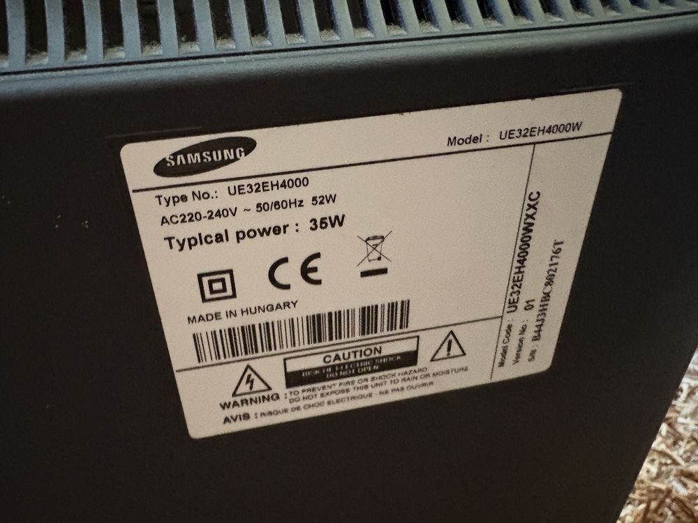Televisao samsung peças
