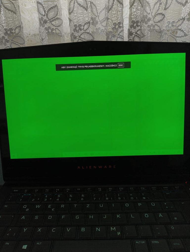 Dotykowy Laptop Alienware 13 r3
