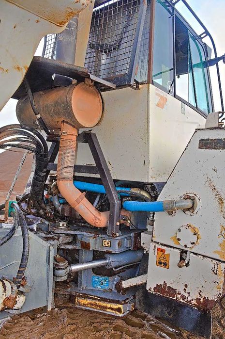 Wozidło technologiczne Terex TA30, budowlane, przegubowe