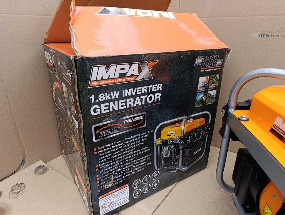Agregat prądotwórczy inwertorowy Impax IM1800IFG 2KW 4suw jednofazowy