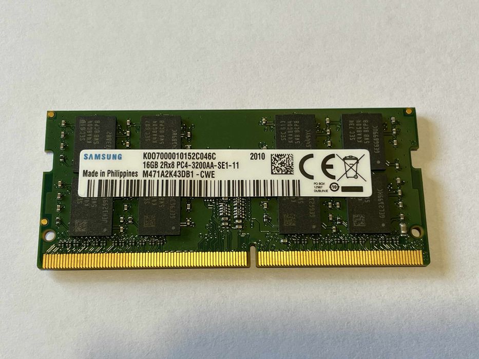 Pamięć RAM Samsung 16 GB DDR4-3200MHz SO-DIMM