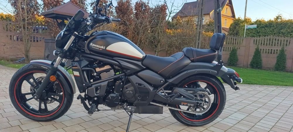 Kawasaki Vulcan S650 ABS 23t.km-ASO/TUV Kanapa OPARCIE Szybka Osłona Chłodnicy-ZADBANY