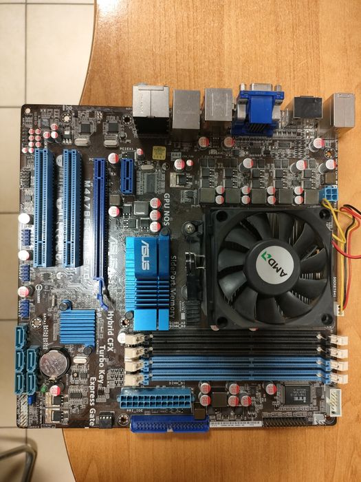 Asus m4a785TB-M Evo side port memory socket am3