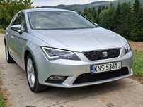 Seat Leon 2014r 1.6 Tdi stan Idealny Full Ledy ser. Aso do końca alu r 17