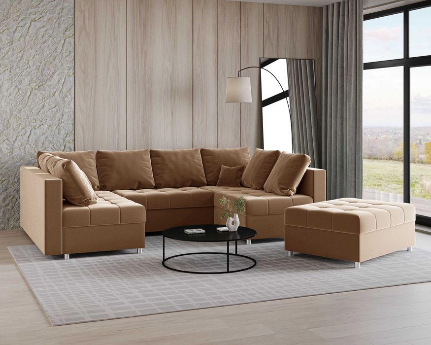 Ekskluzywny narożnik PRINCE U od Producenta szybka DOSTAWA rozkładany