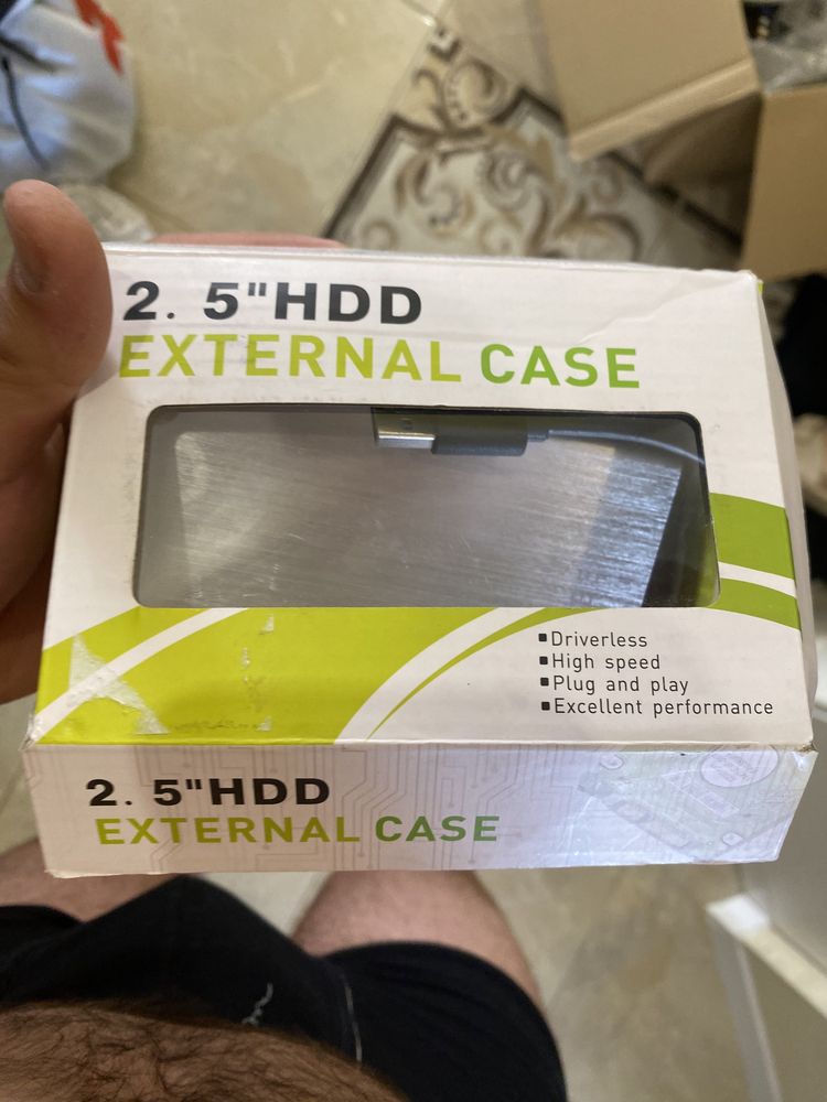 Зовнішній корпус носія external HDD 2.5 USB 3.0