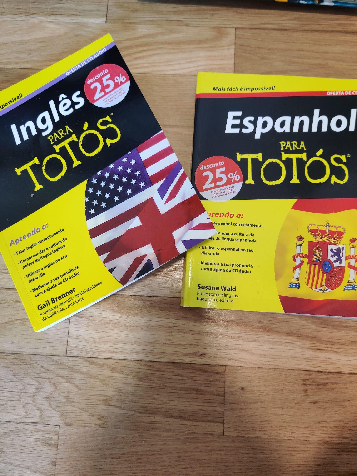 Livro Inglês e Espanhol para Totós