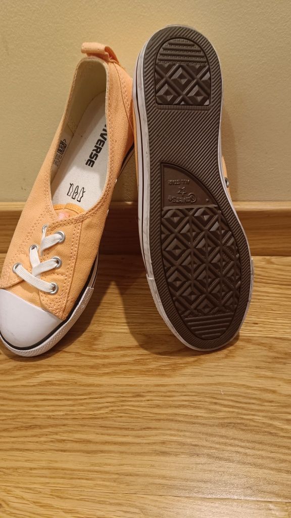 Converse pomarańczowe roz. 38