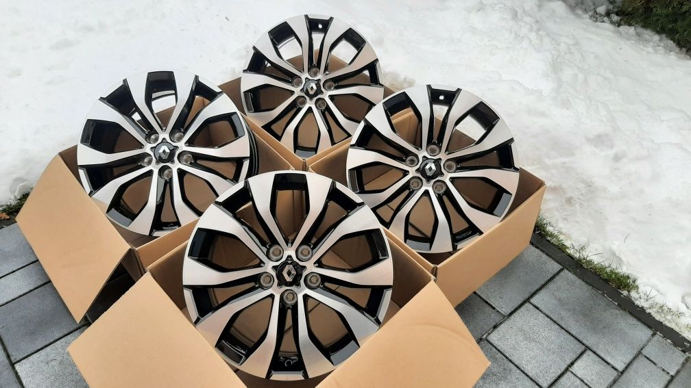 Nowe Alufelgi 5x114,3 R17 Renault Megane IV Kadjar Scenic Trafic Dacia