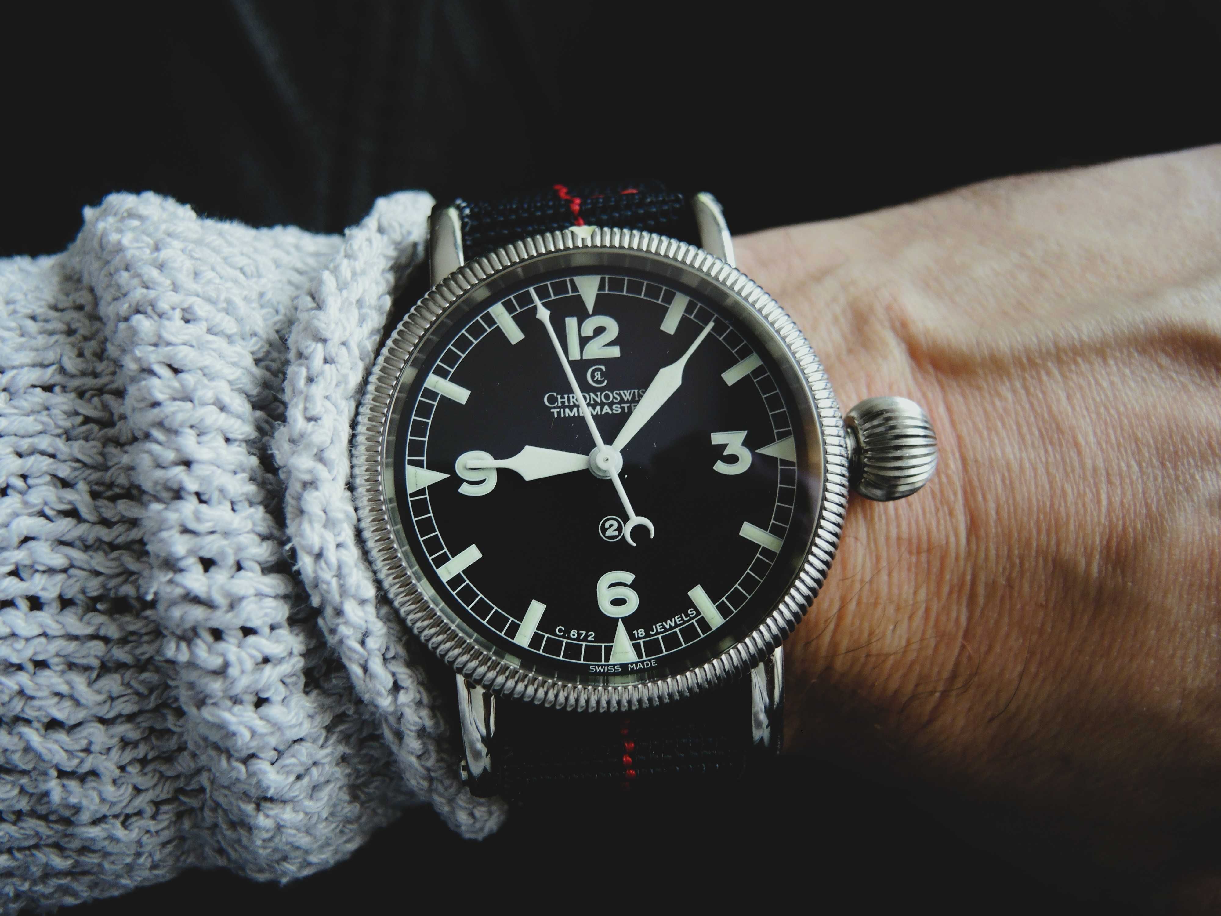 Chronoswiss Timemaster CH 6233 mechanizm manualny Unitas