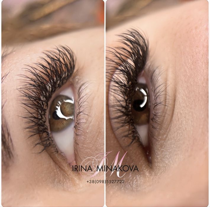 Наращивание ресниц 400 грн. 2D-3D