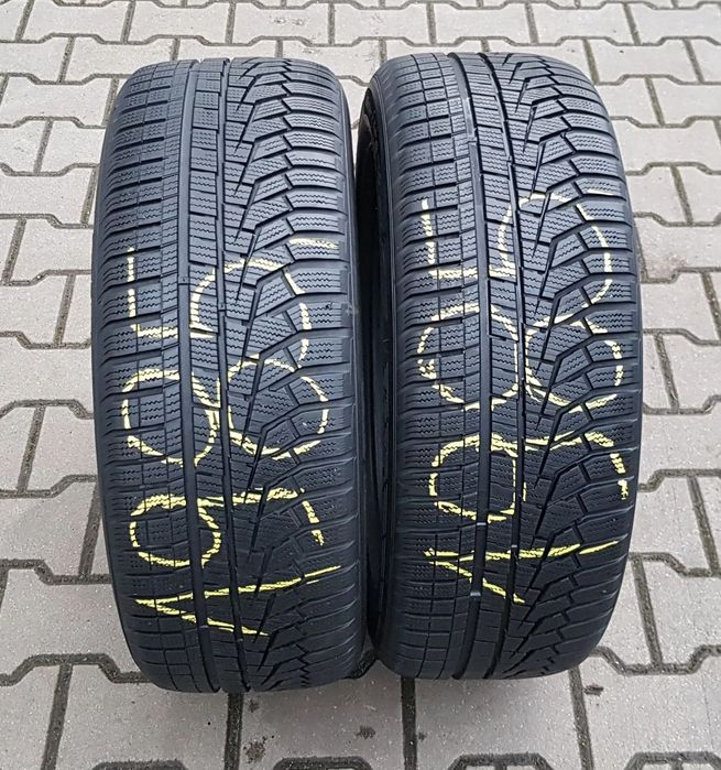 2x 225/55R17 Hankook Winter Icept Evo 2 Para opon zimowych