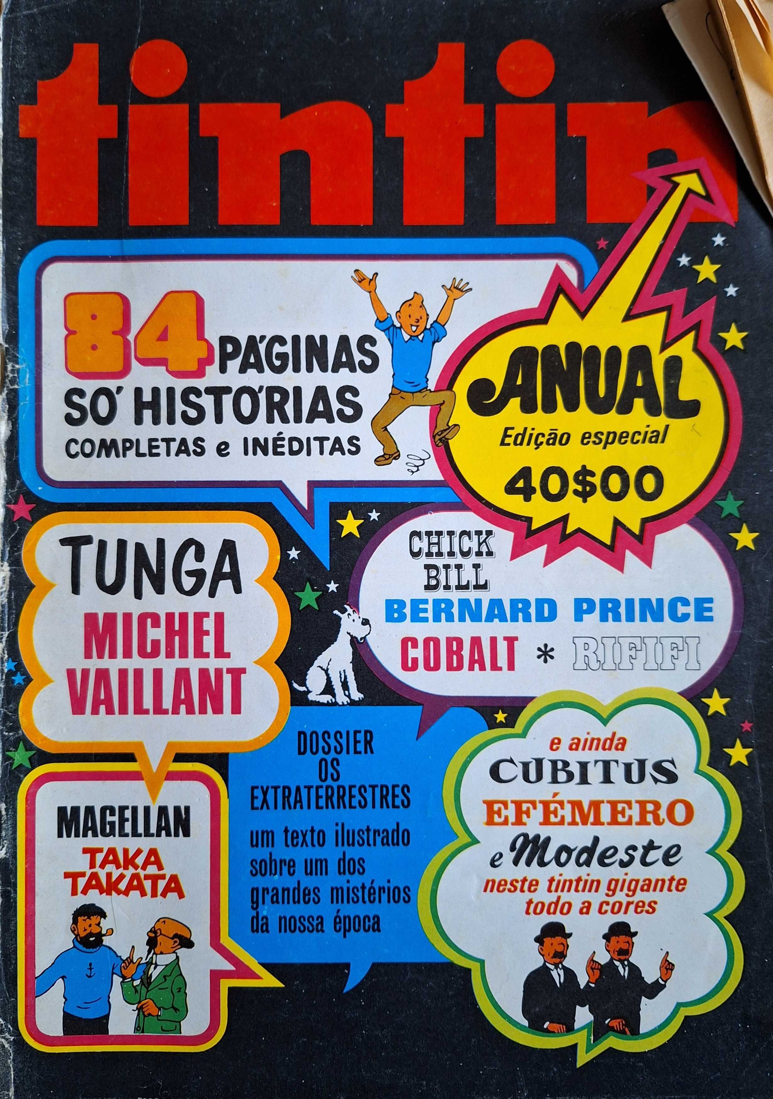 Revistas TINTIN (Anos 12 e 13)