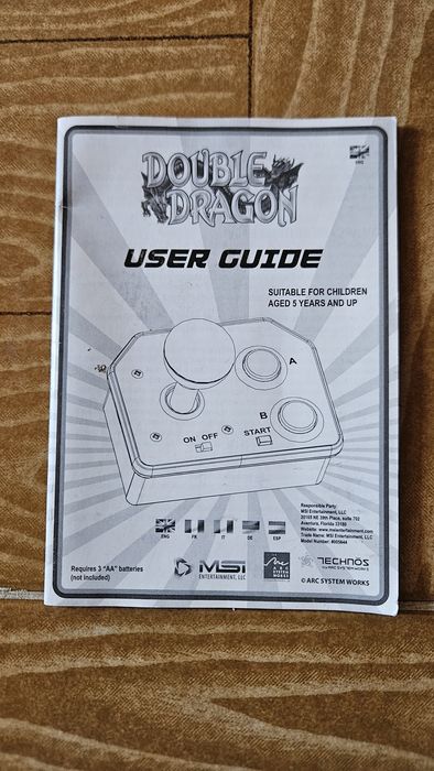 Double Dragon MSI Arcade (AV) com Caixa Original Raro