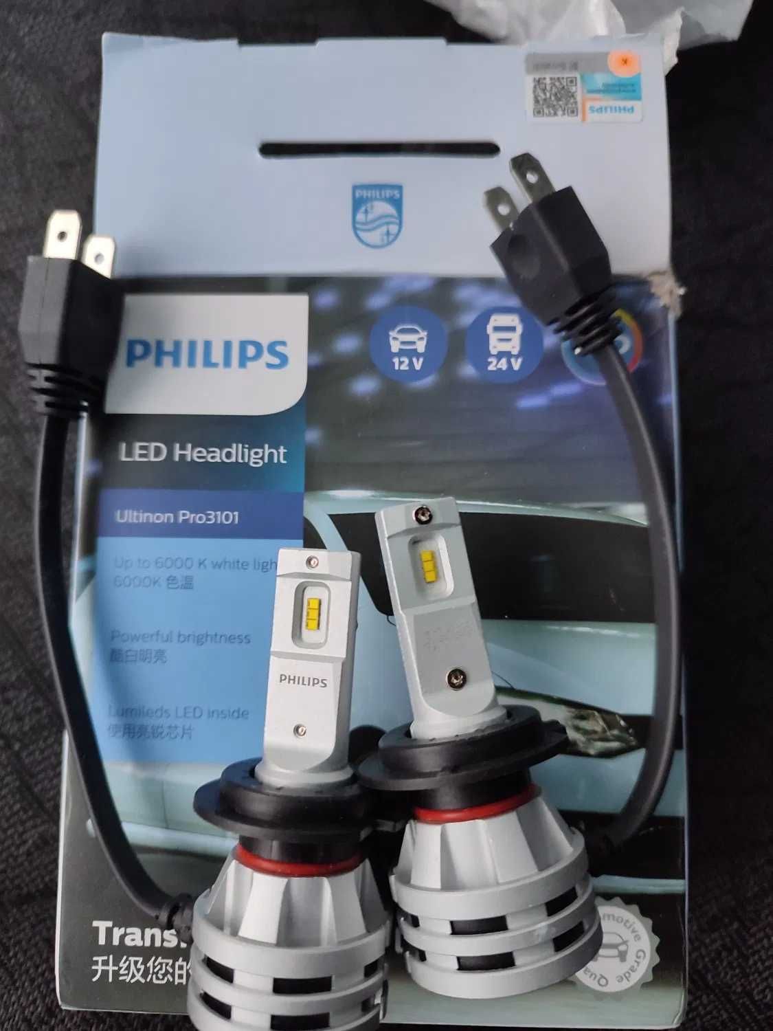 Philips LED H7 Ultinon Pro3101 12V/24V 6000K