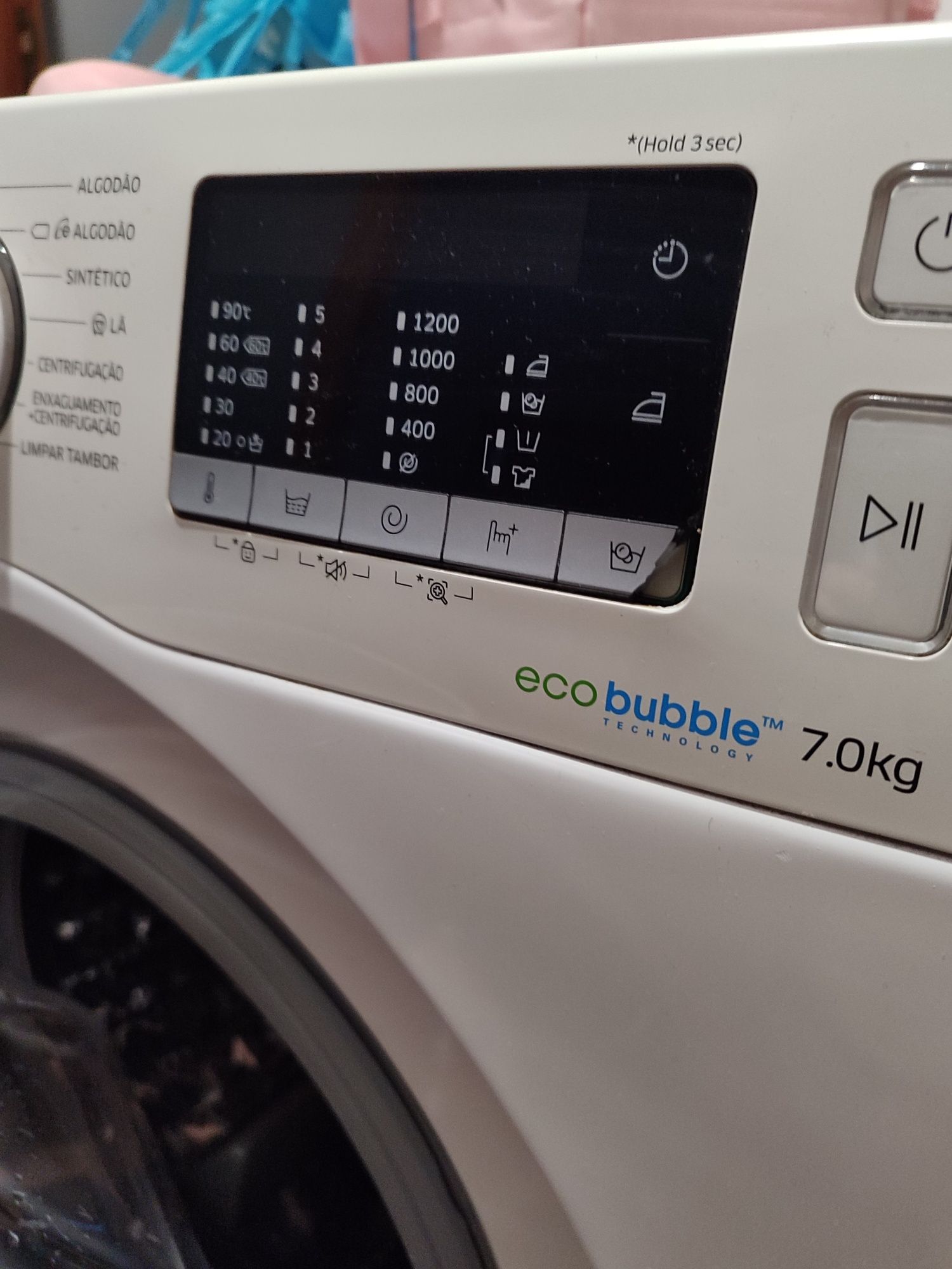 Máquina Lavar Samsung 7kg P/peças