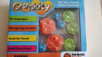 Головоломка Fat Brain Toys Різнокольорові шестерні Crankity