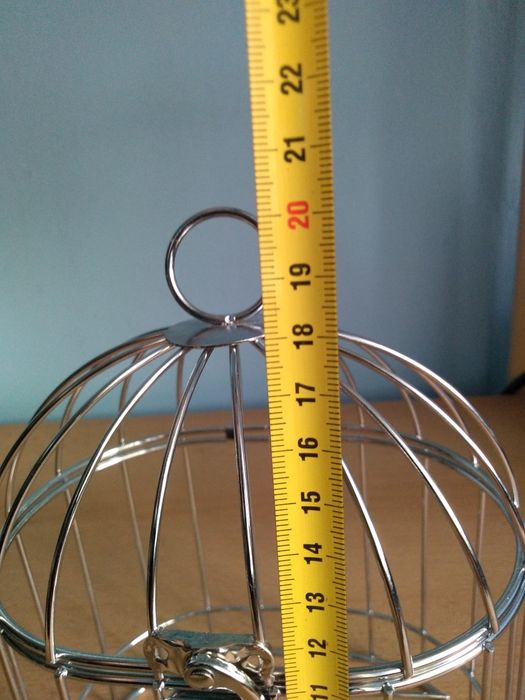 mini klatka dla ptaszka ozdobna