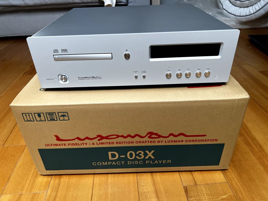 Luxman D-03x - odtwarzacz CD wysokiej klasy