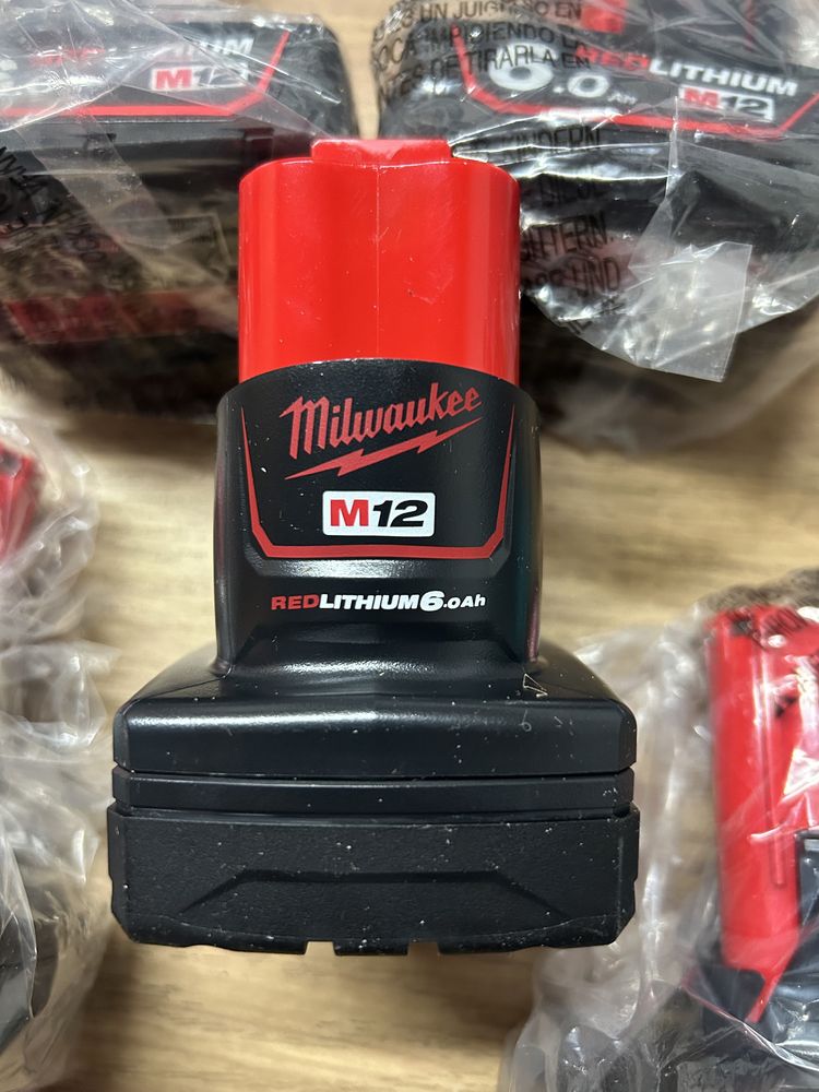 Bateria Milwaukee M12 6.0Ah 6.0 m12 B6 nowa 100% oryginał